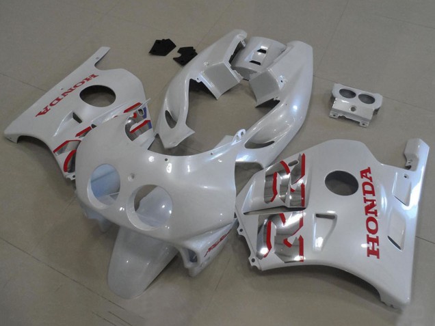 Mejores Carenados Moto Honda CBR250RR MC22 1990-1998 - Blanco Perla Rojo