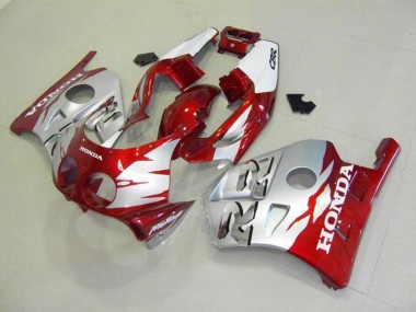 Mejores Carenados Moto Honda CBR250RR MC22 1990-1998 - Plata Rojo
