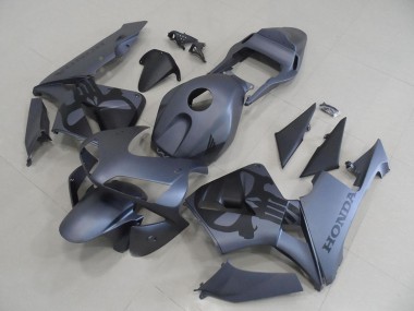 Mejores Carenados Moto Honda CBR600RR 2003-2004 - Gris Mate Negro