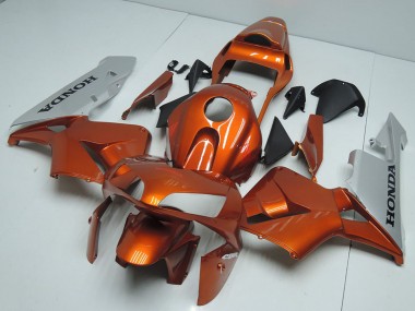 Mejores Carenados Moto Honda CBR600RR 2003-2004 - Plata Naranja