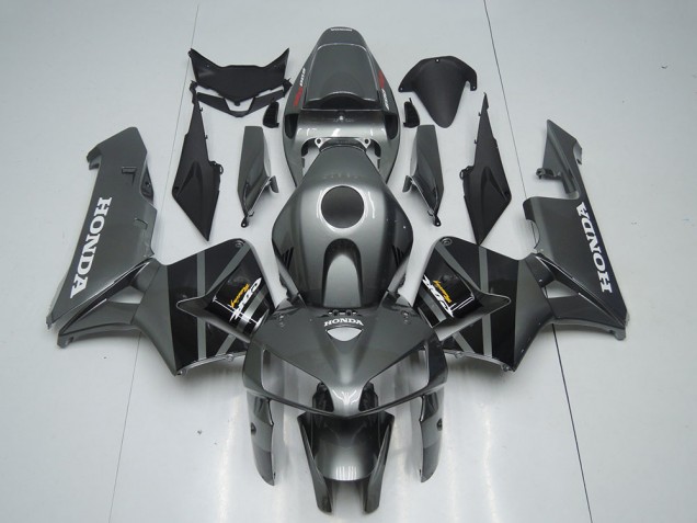 Mejores Kits Carenado Moto Honda CBR600RR 2005-2006 - Gris Negro