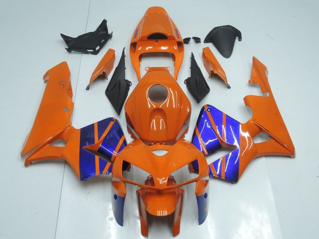 Mejores Carenados Moto Honda CBR600RR 2005-2006 - Naranja Azul