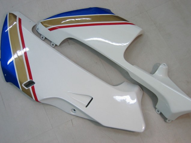 Mejores Carenados Moto Honda CBR600RR 2005-2006 - Azul Blanco Amarillo Rothmans