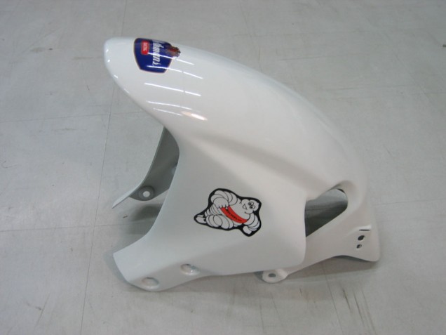 Mejores Carenados Moto Honda CBR600RR 2005-2006 - Azul Blanco Amarillo Rothmans