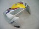 Mejores Carenados Moto Honda CBR600RR 2005-2006 - Azul Blanco Amarillo Rothmans