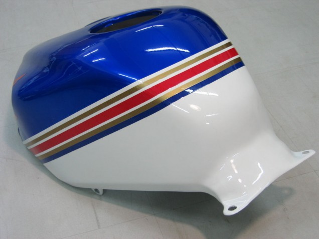 Mejores Carenados Moto Honda CBR600RR 2005-2006 - Azul Blanco Amarillo Rothmans