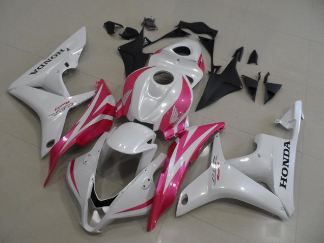 Mejores Carenados Moto Honda CBR600RR 2007-2008 - Blanco Rosa