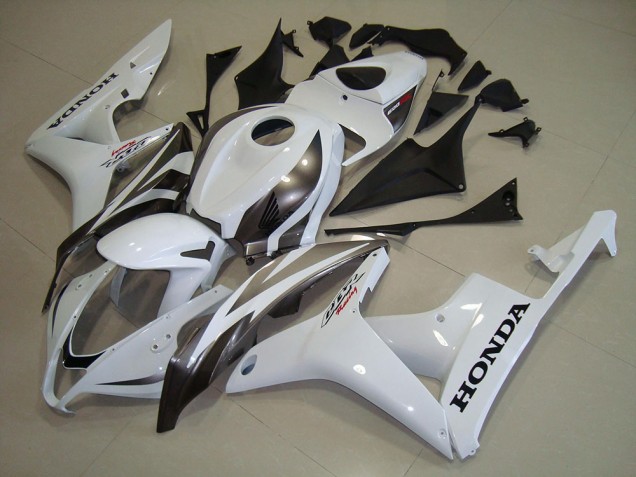 Mejores Carenados Moto Honda CBR600RR 2007-2008 - Blanco Plata