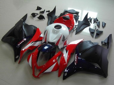 Mejores Carenados Moto Honda CBR600RR 2009-2012 - Blanco Rojo Azul Oscuro Negro Brillante
