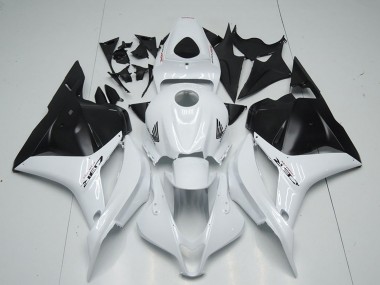 Mejores Carenado Moto Honda CBR600RR 2009-2012 - Blanco Negro Mate
