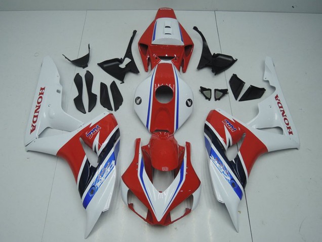 Mejores Carenados Moto Honda CBR1000RR 2006-2007 - Blanco Rojo Azul Negro HRC