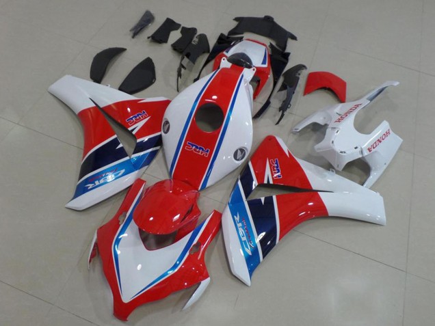 Mejores Kits Carenado Moto Honda CBR1000RR 2008-2011 - Blanco Rojo Azul HRC