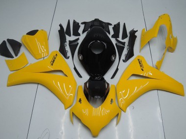 Mejores Kits Carenado Moto Honda CBR1000RR 2008-2011 - Amarillo Negro Brillante