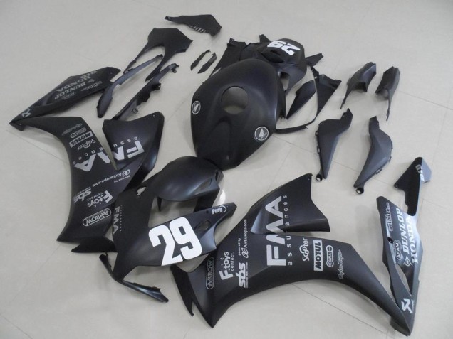 Mejores Carenados Moto Honda CBR1000RR 2012-2016 - Negro Mate Fiaa 29