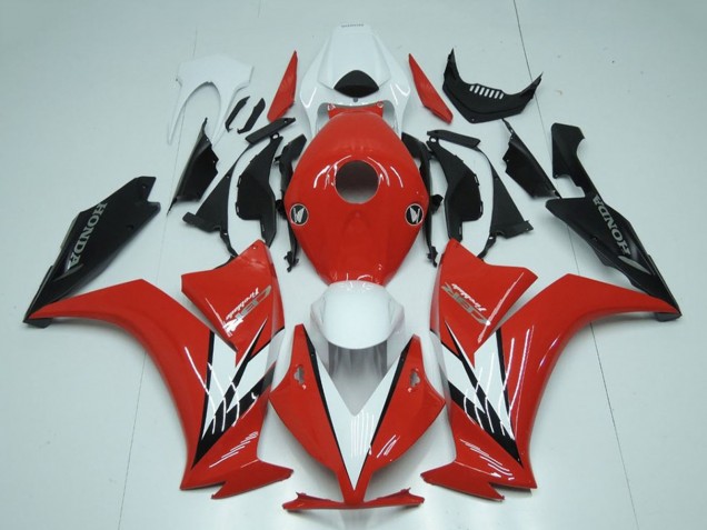 Mejores Carenado Moto Honda CBR1000RR 2012-2016 - Blanco Rojo Negro