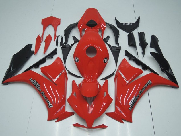 Mejores Carenados Moto Honda CBR1000RR 2012-2016 - Rojo Negro Gris Team Honda Carrera