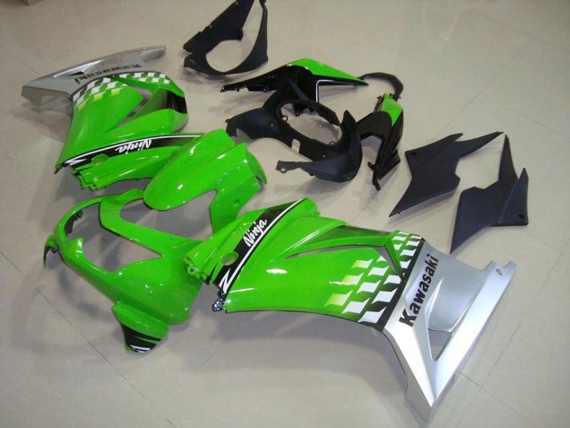Mejores Carenados Moto Kawasaki ZX250R 2008-2012 - Verde Plata