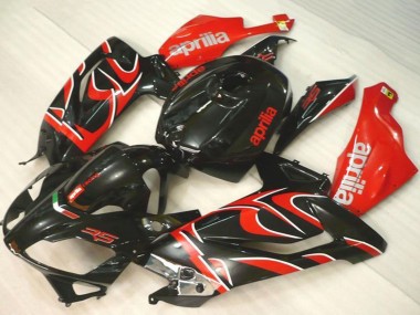 Mejores Carenados Moto Aprilia RS125 2006-2011 - Negro Rojo