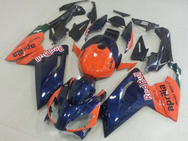 Mejores Carenados Moto Aprilia RS125 2006-2011 - Naranja Azul Oscuro