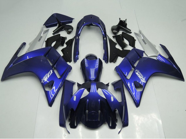 Mejores Carenado Moto Yamaha FJR1300 2001-2006 - Azul Plata