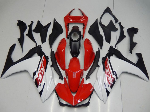 Mejores Kits Carenado Moto Yamaha YZF R3 2015-2018 - Blanco Rojo Negro