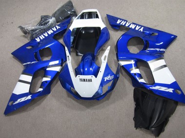 Mejores Carenados Moto Yamaha YZF R6 1998-2002 - Blanco Azul