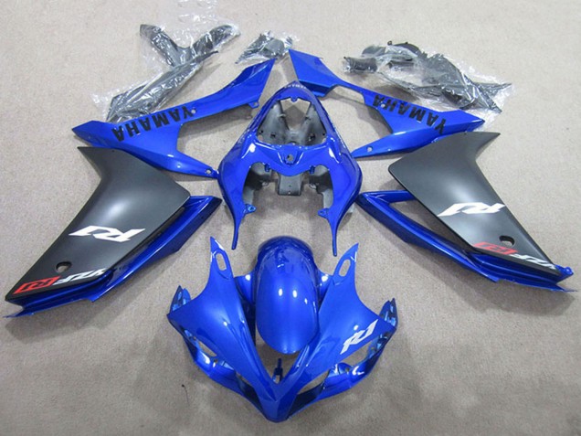 Mejores Carenados Moto Yamaha YZF R1 2007-2008 - Azul Negro Mate