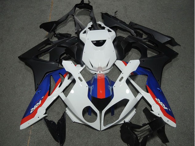Mejores Carenados Moto Honda CBR600RR 2003-2004 - Blanco Rojo Azul Negro Mate