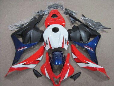 Mejores Carenado Moto Honda CBR600RR 2009-2012 - Blanco Rojo Azul Negro Mate