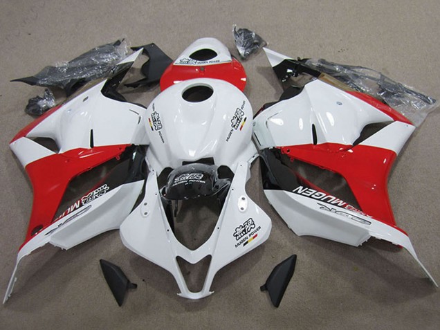 Mejores Kits Carenados Moto Honda CBR600RR 2009-2012 - Blanco Rojo Negro Brillante
