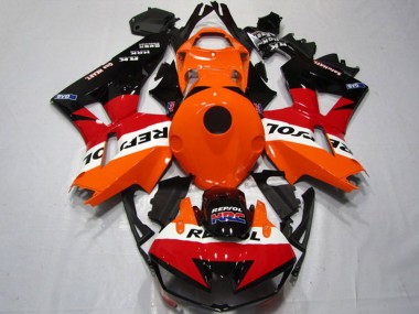 Mejores Kits Carenados Moto Honda CBR600RR 2013-2023 - Naranja Blanco Rojo Negro Brillante Repsol