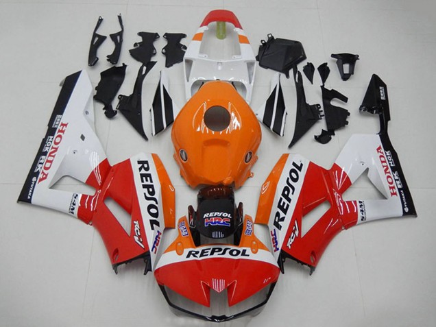 Mejores Carenados Moto Honda CBR1000RR 2012-2016 - Naranja Blanco Rojo Negro Brillante Repsol HRC