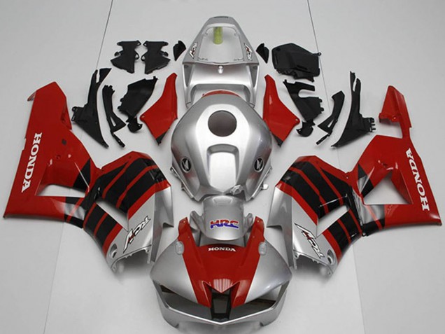 Mejores Carenados Moto Honda CBR1000RR 2012-2016 - Plata Rojo Negro HRC