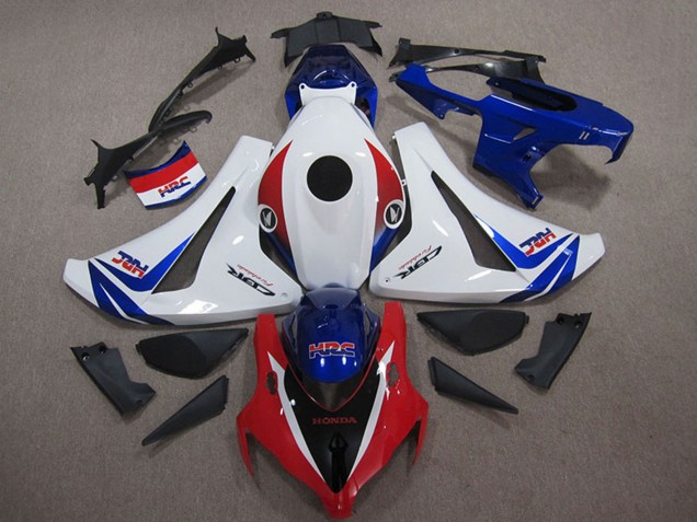 Mejores Kits Carenados Moto Honda CBR1000RR 2008-2011 - Blanco Rojo Azul HRC