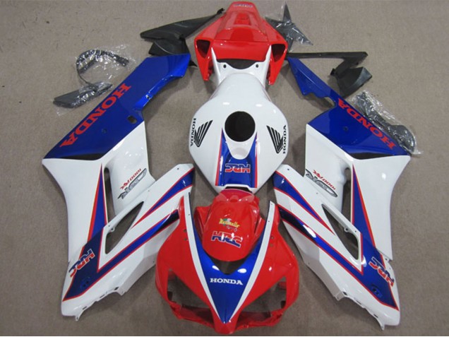 Mejores Kits Carenado Moto Honda CBR1000RR 2004-2005 - Blanco Rojo Azul HRC