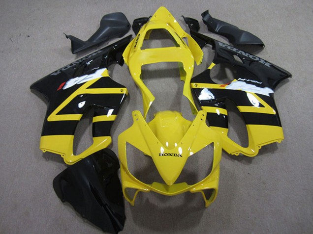 Mejores Kits Carenado Moto Honda CBR600 F4i 2001-2003 - Amarillo Negro Brillante