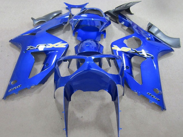 Mejores Carenado Moto Kawasaki ZX6R 2003-2004 - Azul