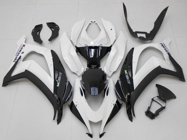 Mejores Carenados Moto Kawasaki ZX10R 2016-2020 - Blanco Negro Verde