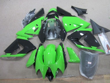 Mejores Carenados Moto Kawasaki ZX10R 2004-2005 - Negro Verde