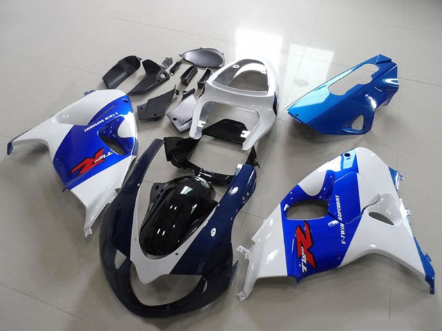 Mejores Carenado Moto Suzuki TL1000R 1998-2003 - Blanco Azul Negro