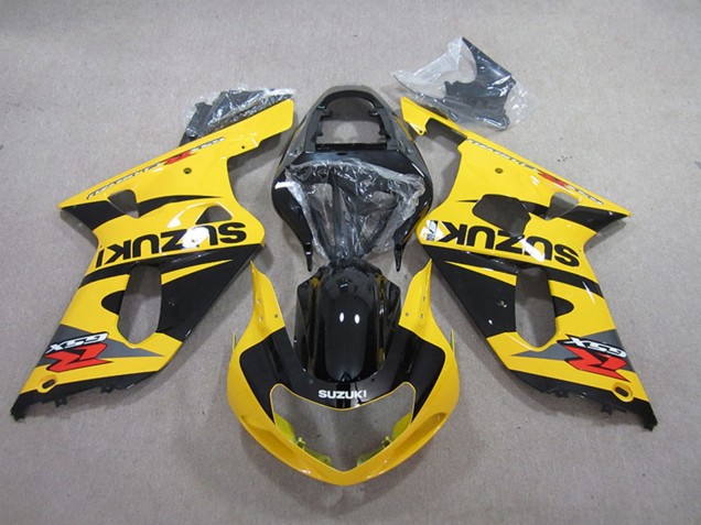 Mejores Carenados Moto Suzuki GSXR 600 2001-2003 - Amarillo Negro