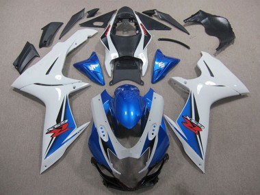 Mejores Carenados Moto Suzuki GSXR 600 2011-2024 - Blanco Azul Negro Rojo