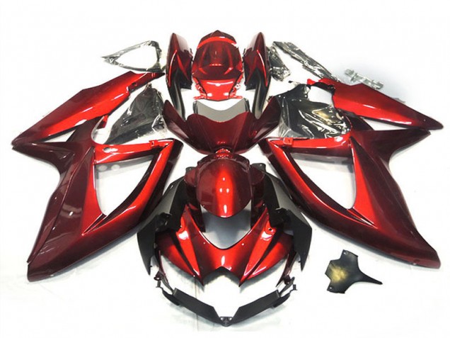 Mejores Carenados Moto Suzuki GSXR 750 2008-2010 - Rojo Brillante