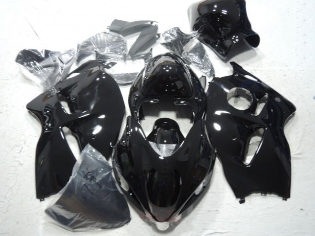 Mejores Carenados Moto Suzuki GSXR 1300 Hayabusa 1996-2007 - Negro Brillante