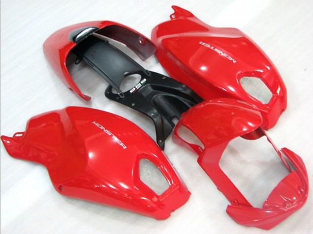 Mejores Carenados Moto Ducati Monster 696 2008-2012 - Rojo Monstruo