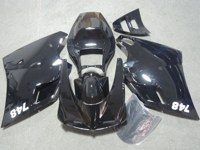 Mejores Carenados Moto Ducati 748 1993-2005 - Negro Brillante