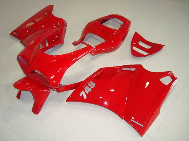 Mejores Carenados Moto Ducati 748 1993-2005 - Rojo