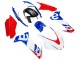 Mejores Carenado Moto Aprilia RS660 2020-2024 - Blanco Azul Rojo