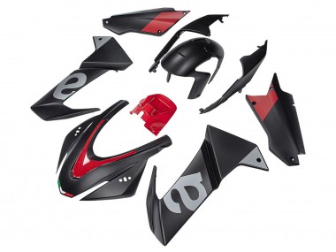 Mejores Carenados Moto Aprilia RS660 2020-2024 - Negro Rojo