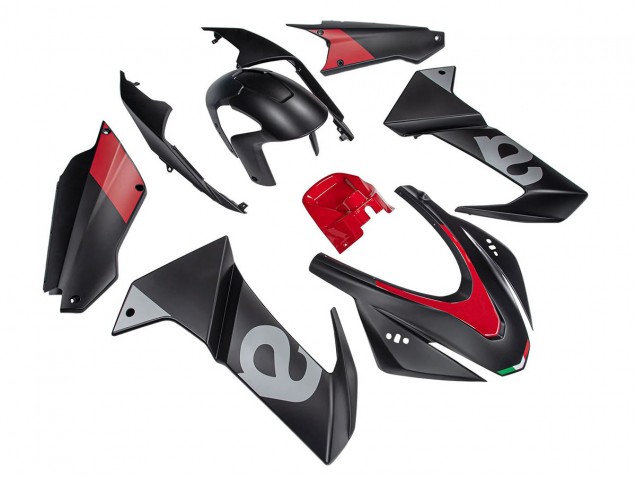 Mejores Carenados Moto Aprilia RS660 2020-2024 - Negro Rojo